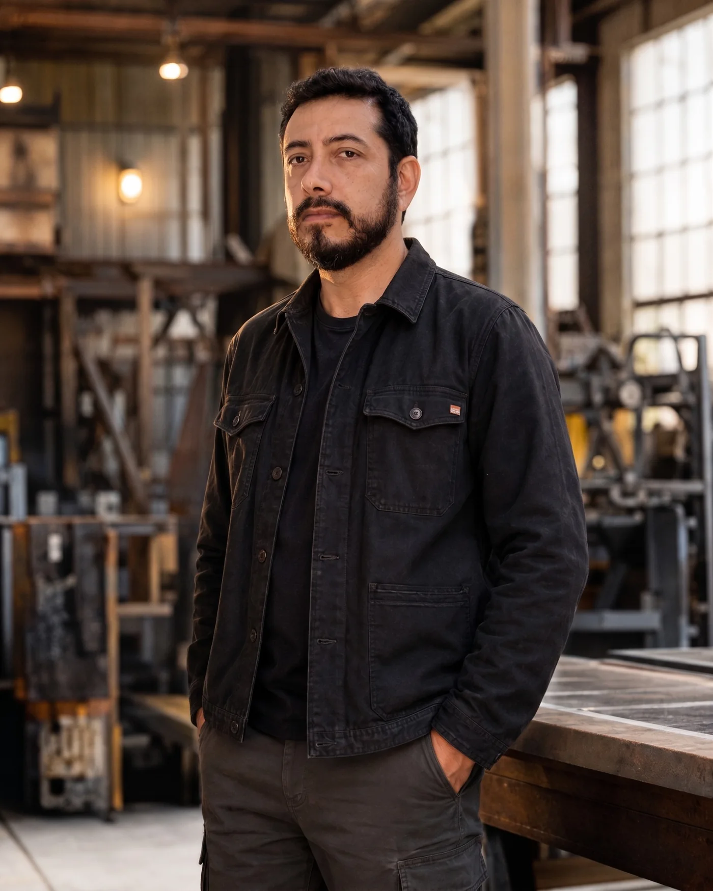 Daniel Cury Aranda em ambiente industrial, fundador da DACA